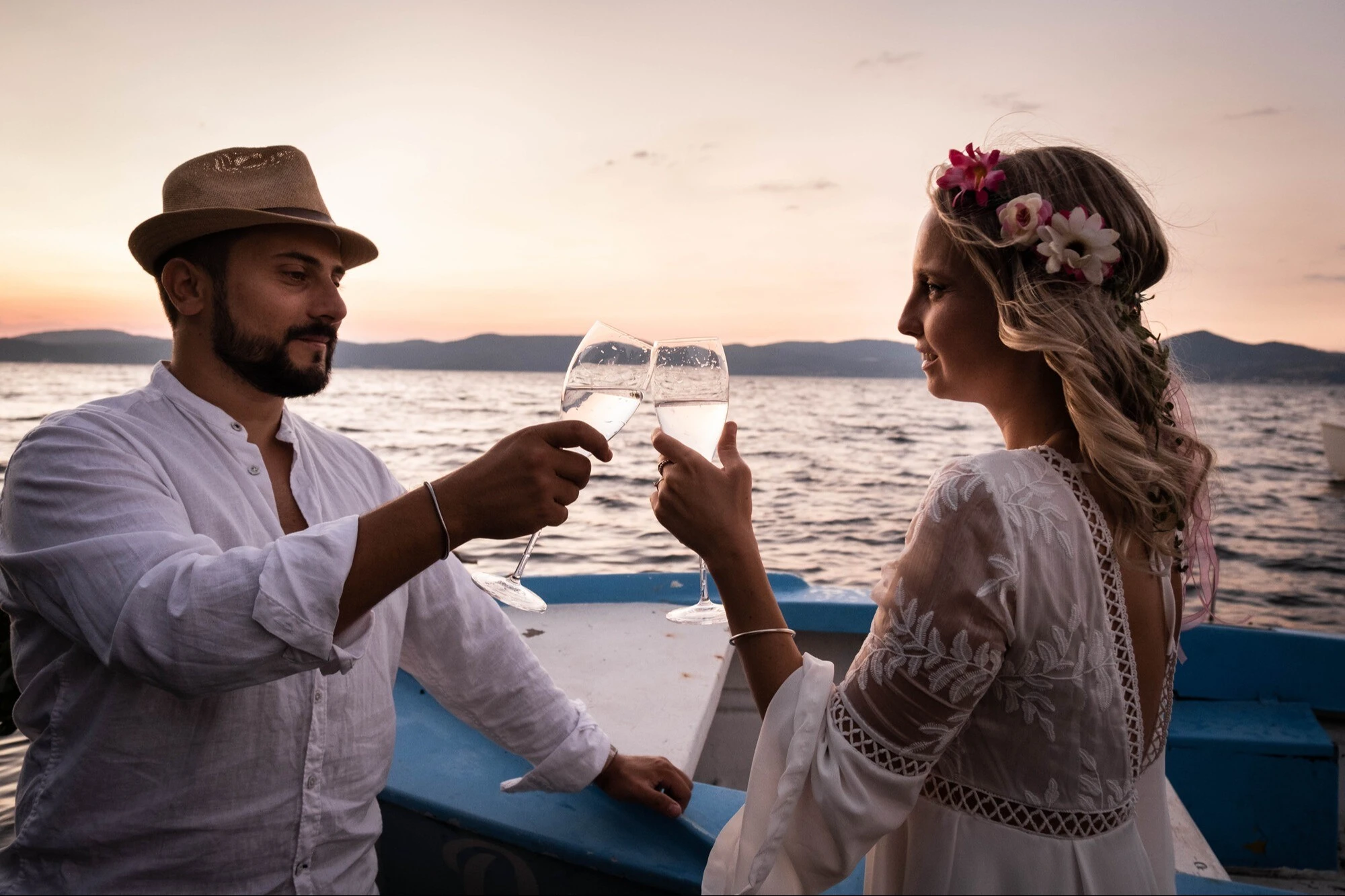 Aperitivo Romantico in Barca sul Lago di Bracciano