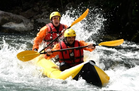 Canoa Rafting a Demonte in Valle Stura