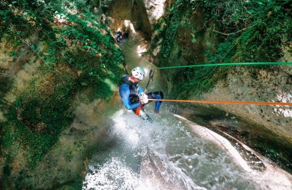 Canyoning a Fosso della Mola vicino Rieti