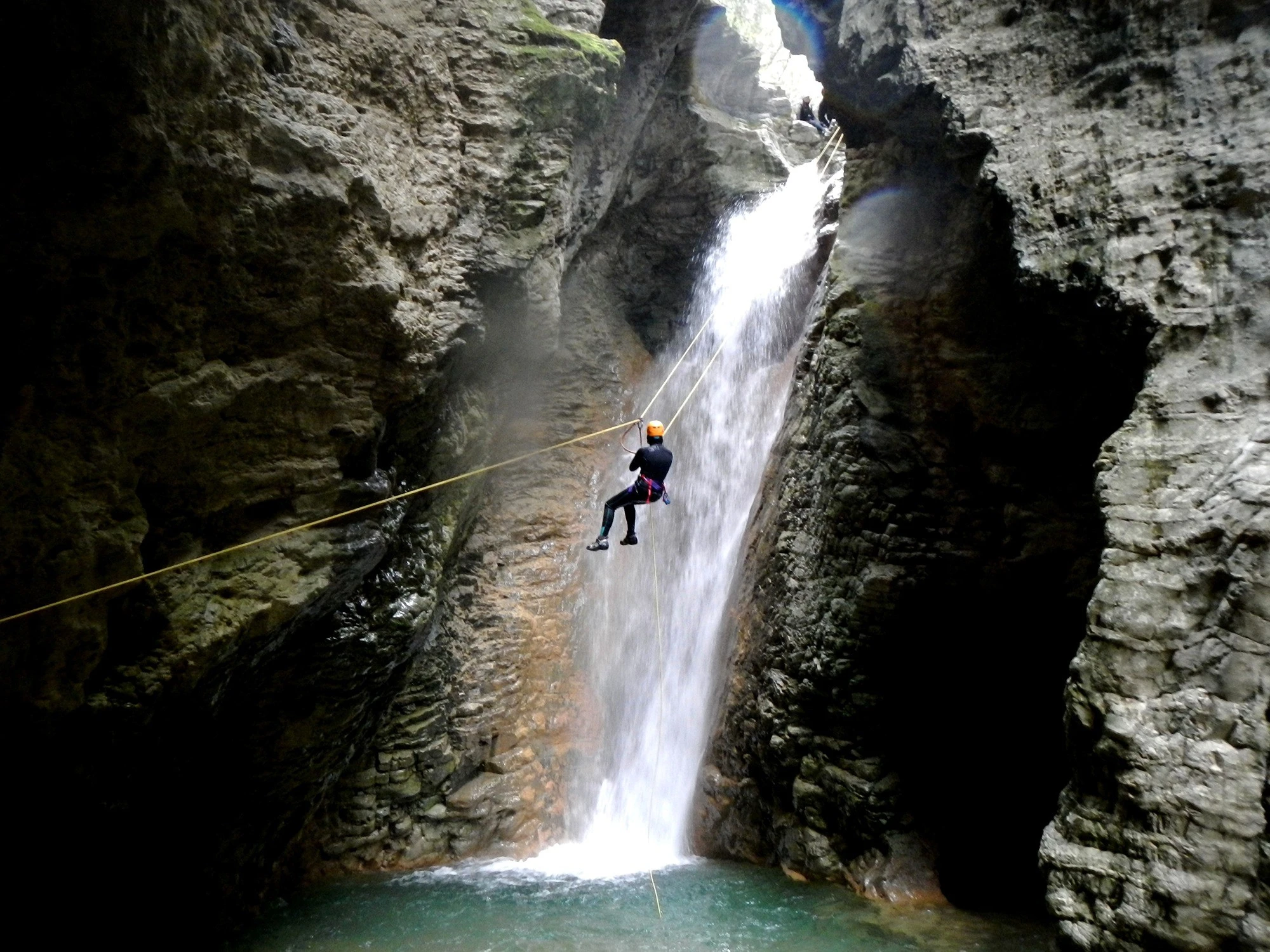 Canyoning nella Forra di Prodo