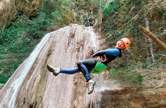 Canyoning nella Forra di Roccaranieri