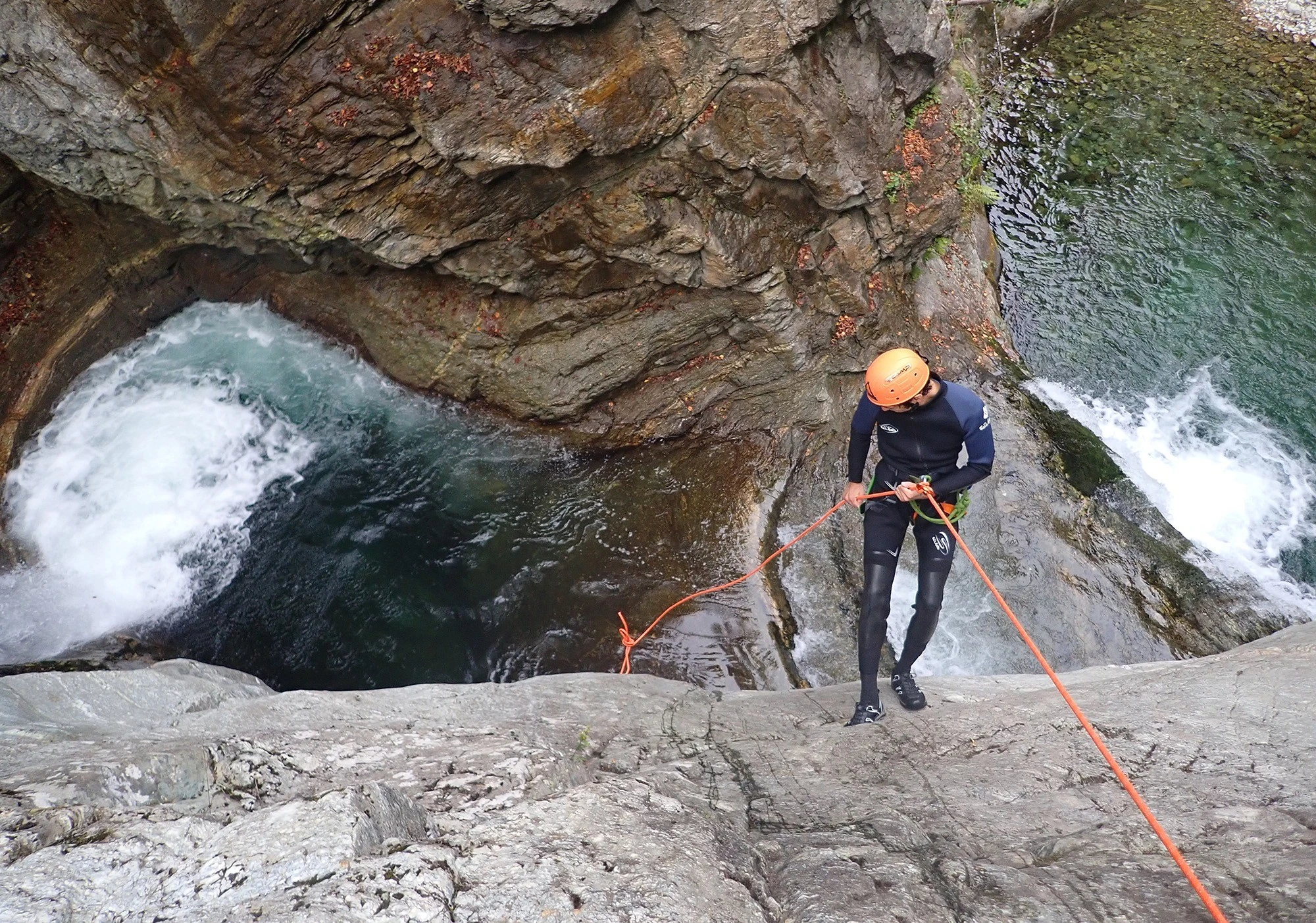 Canyoning Sorba in Valsesia