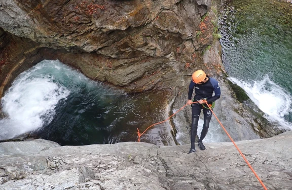 Canyoning Sorba in Valsesia