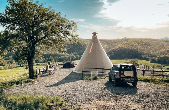 Dormire in un Tepee Indiano nella Maremma Toscana