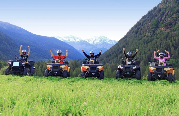 Escursione in Quad in Valtellina