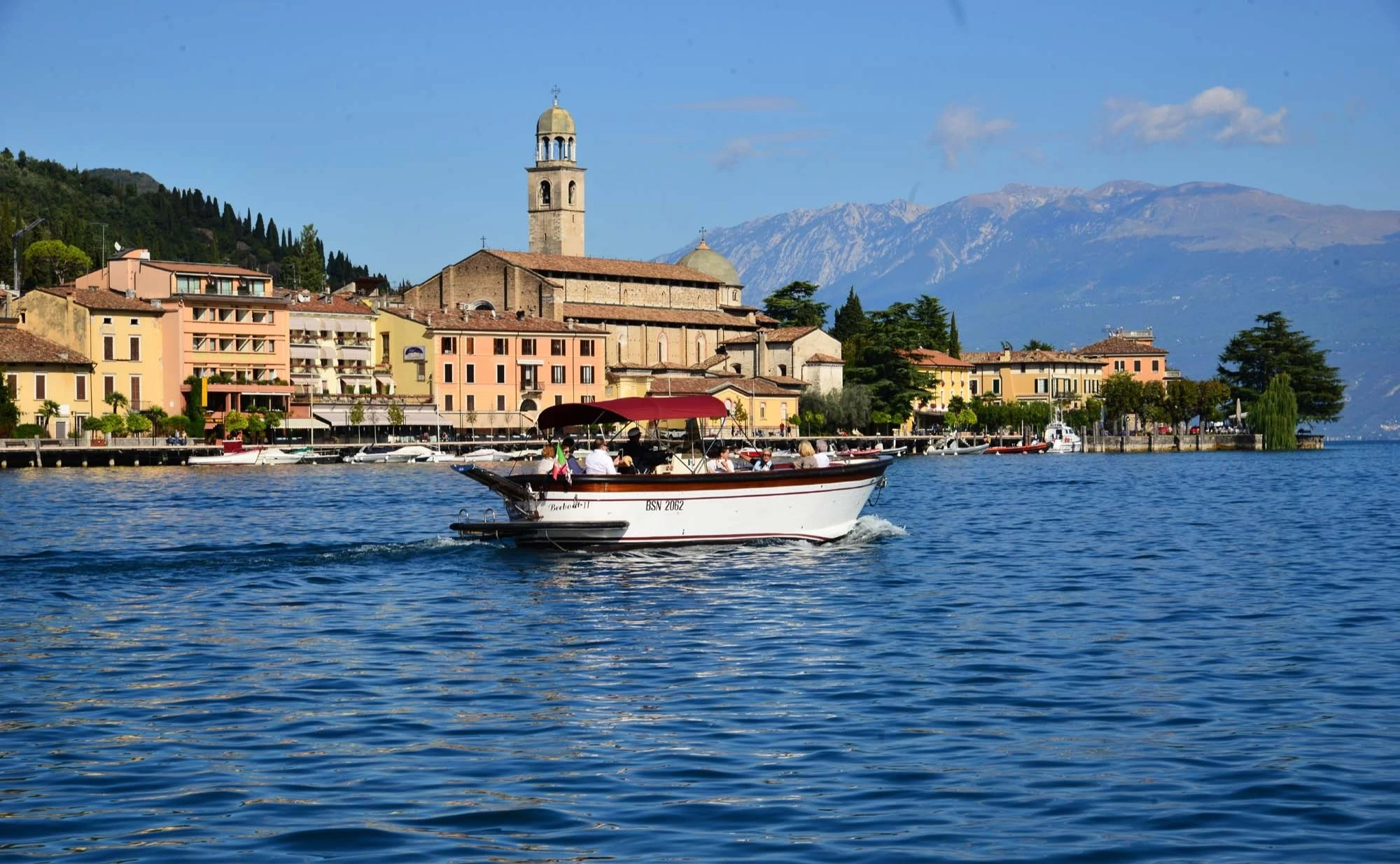 Gita in barca sul Lago di Garda