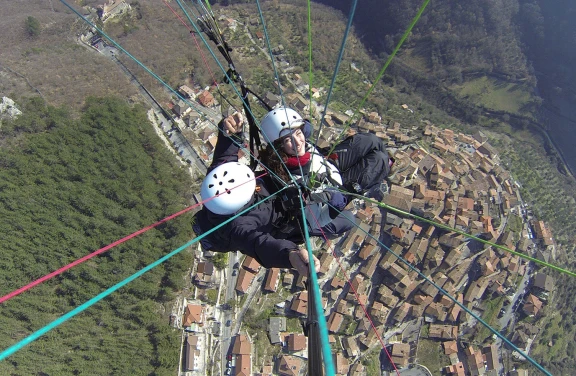 Parapendio Biposto a Poggio Bustone