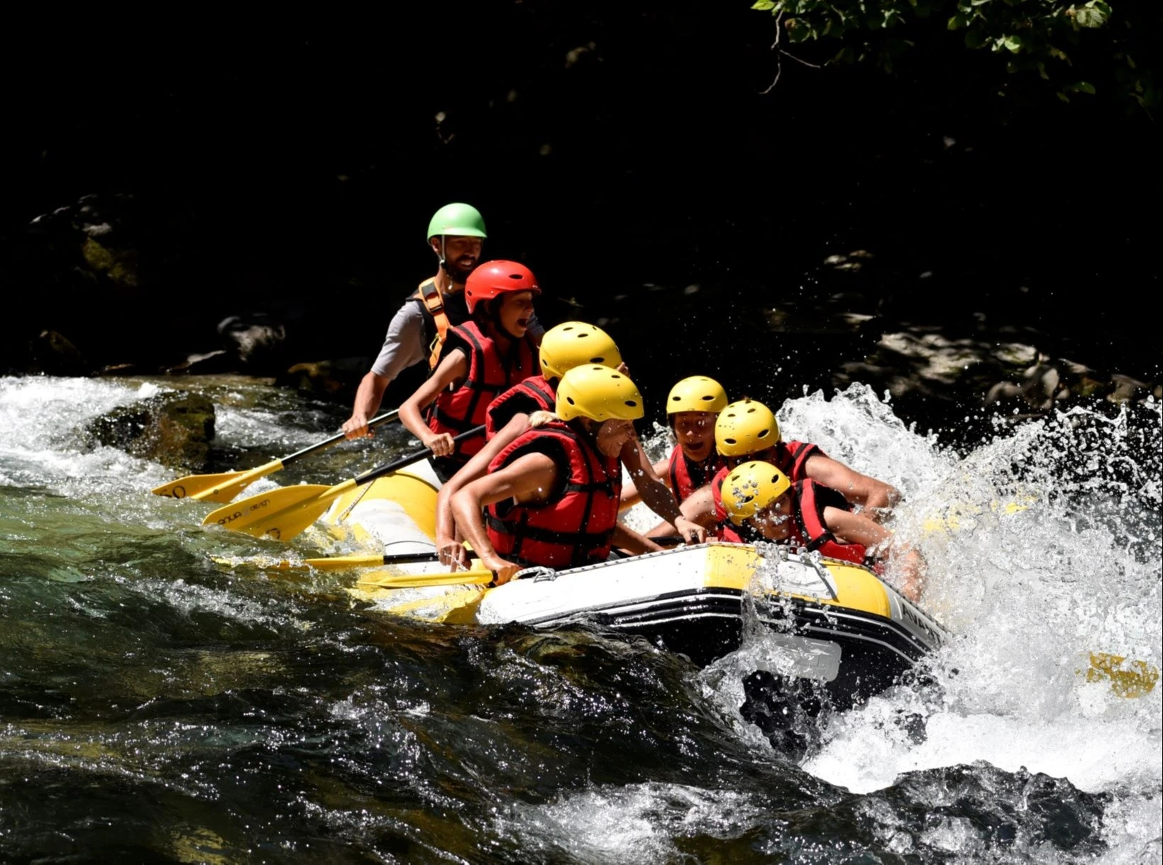 Rafting a Demonte in Valle Stura