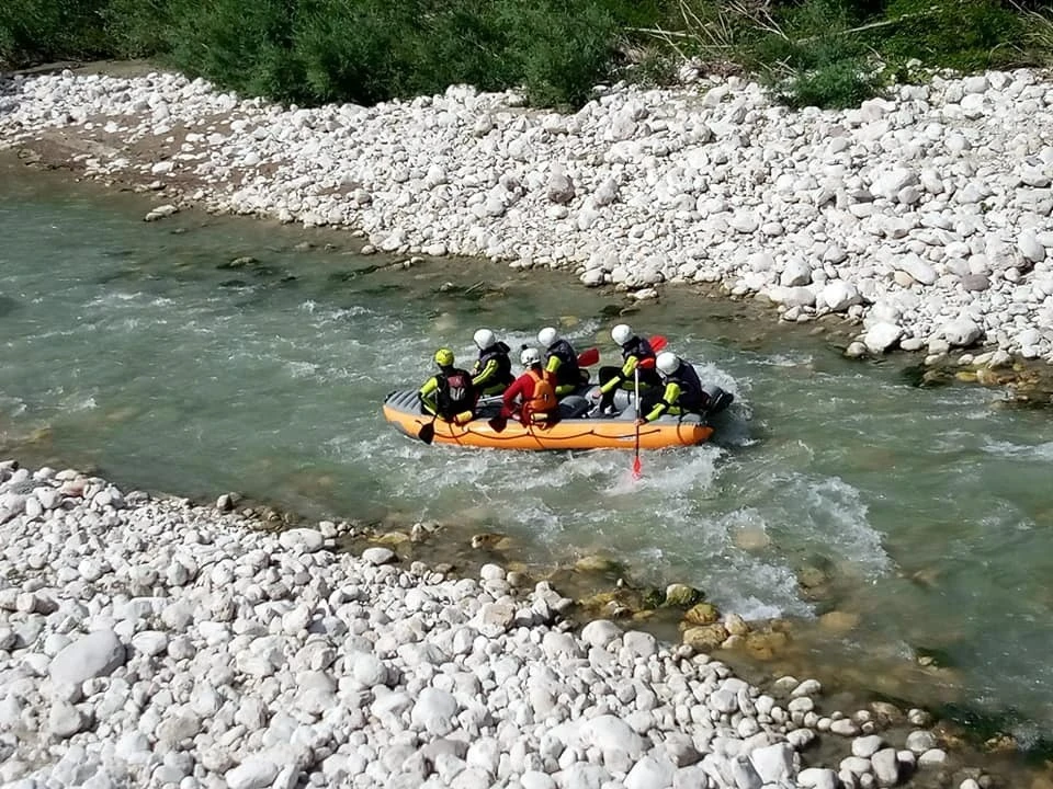 Rafting in Abruzzo vicino Castel di Sangro