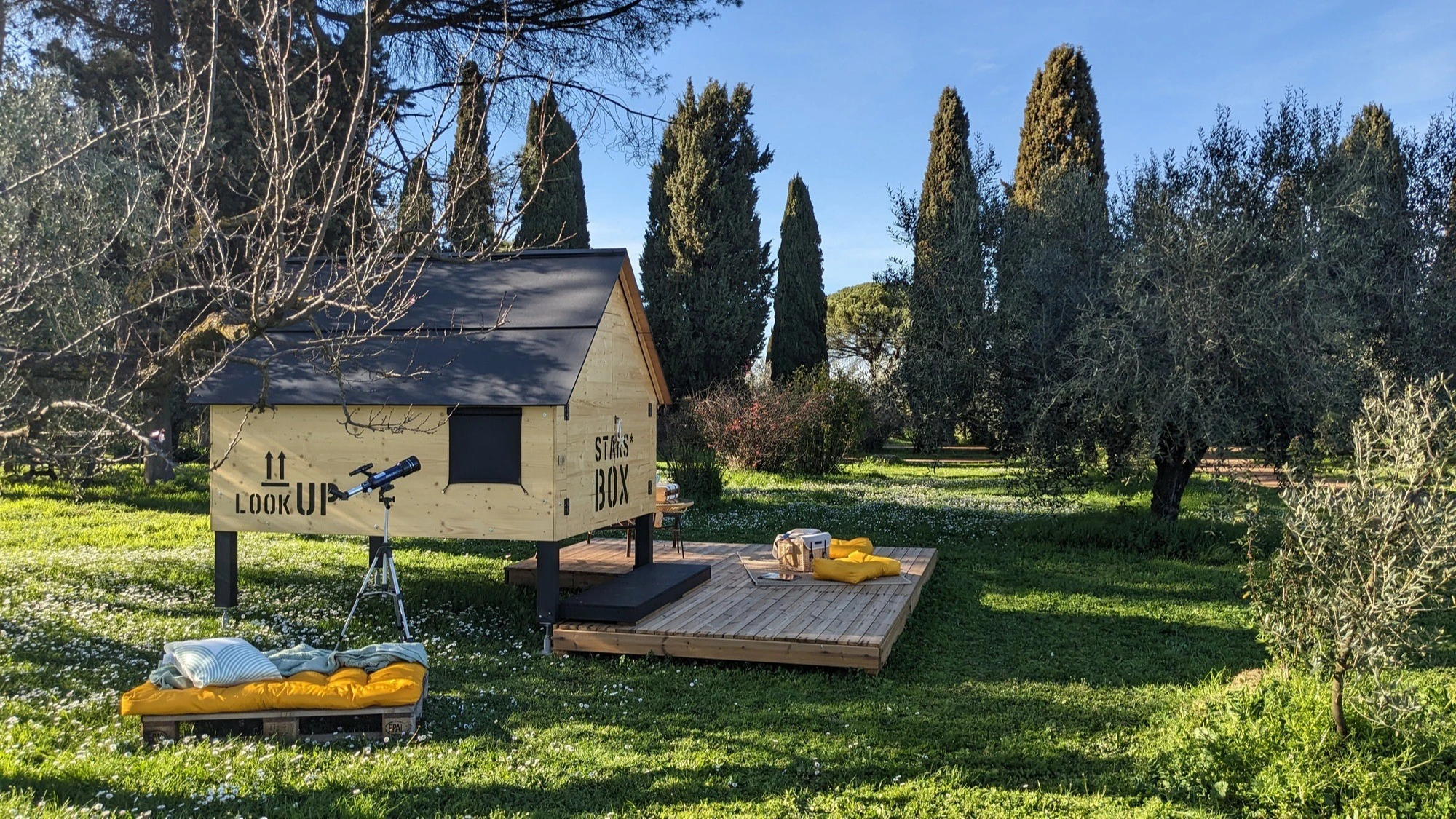 StarsBox Experience nel Parco dell'Appia Antica