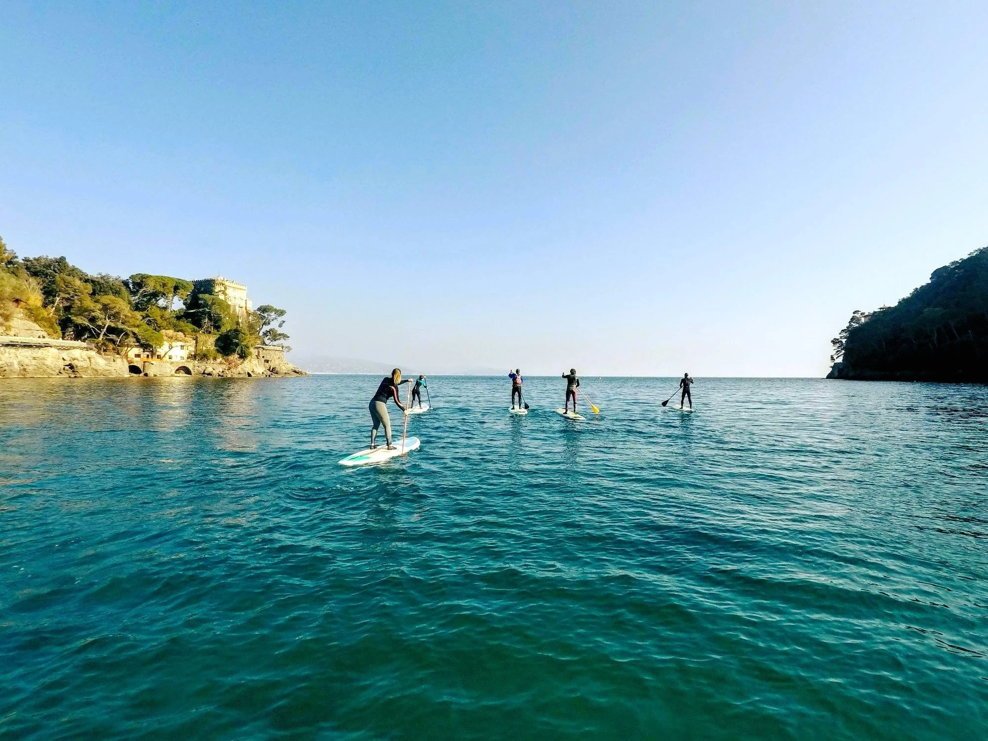 SUP Tour a Portofino in Liguria