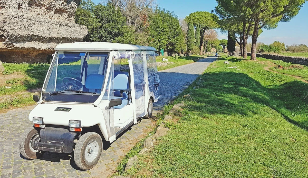 Tour dell'Appia Antica in Golf Cart a Roma