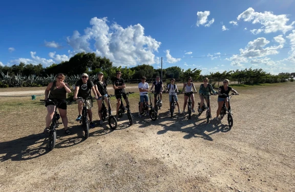 Tour in E-Bike con aperitivo a Montalbano in Puglia