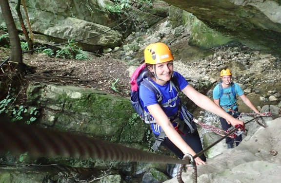 Via Ferrata Rio Sallagoni al Castello di Drena