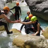 Torrentismo in Calabria sul fiume Jannello