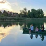 Canoa Canadese sul Lago di Varese