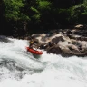 Packrafting a Bagni di Lucca sul Torrente Lima