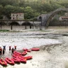 Packrafting al Ponte del Diavolo a Bagni di Lucca