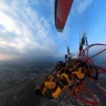 Paracarrello a Motore sul Monte Grappa in Veneto