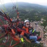 Paracarrello a Motore sul Monte Grappa in Veneto