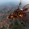 Paracarrello a Motore sul Monte Grappa in Veneto