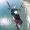 Parapendio a Capaccio Paestum vicino Salerno