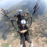 Parapendio a Capaccio Paestum vicino Salerno