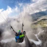 Parapendio a Plan de Corones in Alto Adige