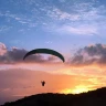 Parapendio al Tramonto sul Monte Grappa