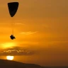 Parapendio al Tramonto sul Monte Grappa