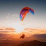 Parapendio al Tramonto sul Monte Grappa