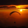 Parapendio al Tramonto sul Monte Grappa