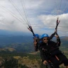 Parapendio sul Lago di Levico in Trentino