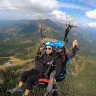 Parapendio sul Lago di Levico in Trentino