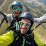 Parapendio sul Lago di Levico in Trentino