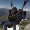 Parapendio sul Lago di Levico in Trentino