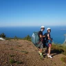 Parapendio sul mare vicino Palermo