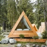 Soggiorno in A-Frame Cabin a San Cassiano in Val Badia