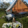 Tenda Glamping vicino Cagliari in Sardegna