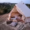 Tenda Glamping vicino Cagliari in Sardegna