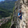 Via Ferrata Marangoni a Mori sul Monte Albano