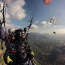 Volo in Parapendio a Roccasecca nel Lazio