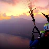 Volo in Parapendio sul Lago d'Idro