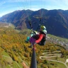 Volo in Parapendio sul Lago d'Idro