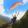 Volo in Parapendio sul Lago d'Idro