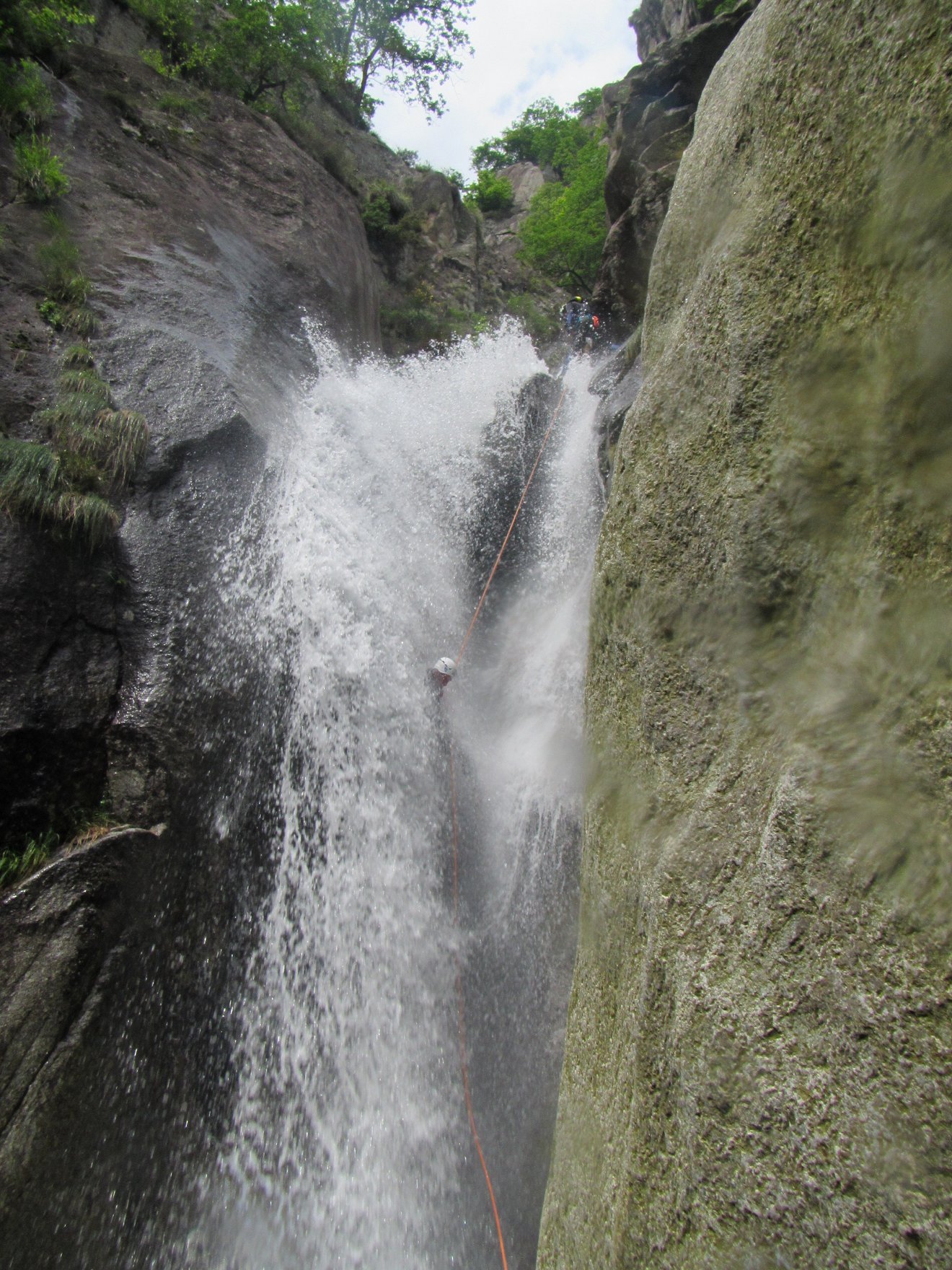 Canyoning a Piode sul Torrente Sorba