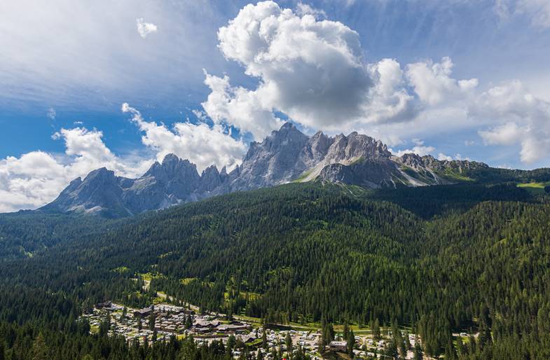 Glamping sulle Dolomiti in Trentino Alto Adige