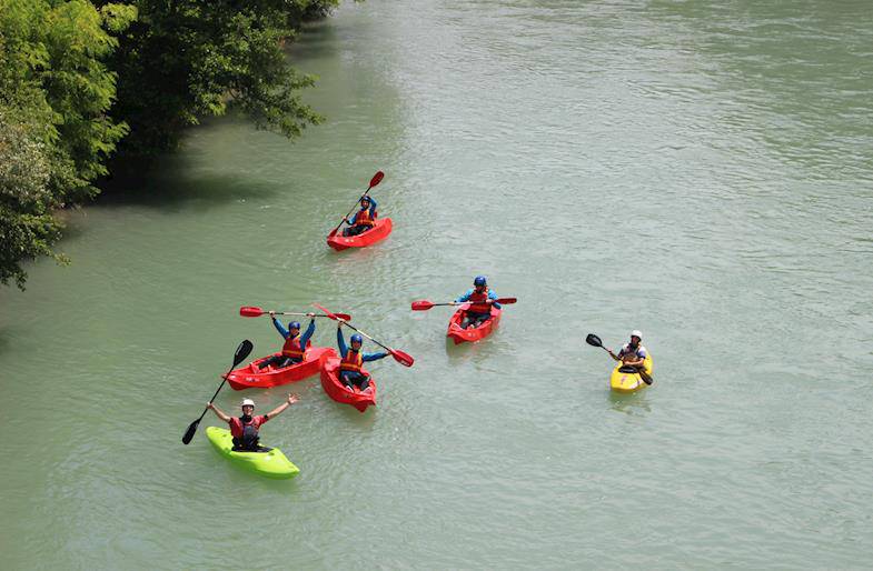 Kayak Fun in Valtellina